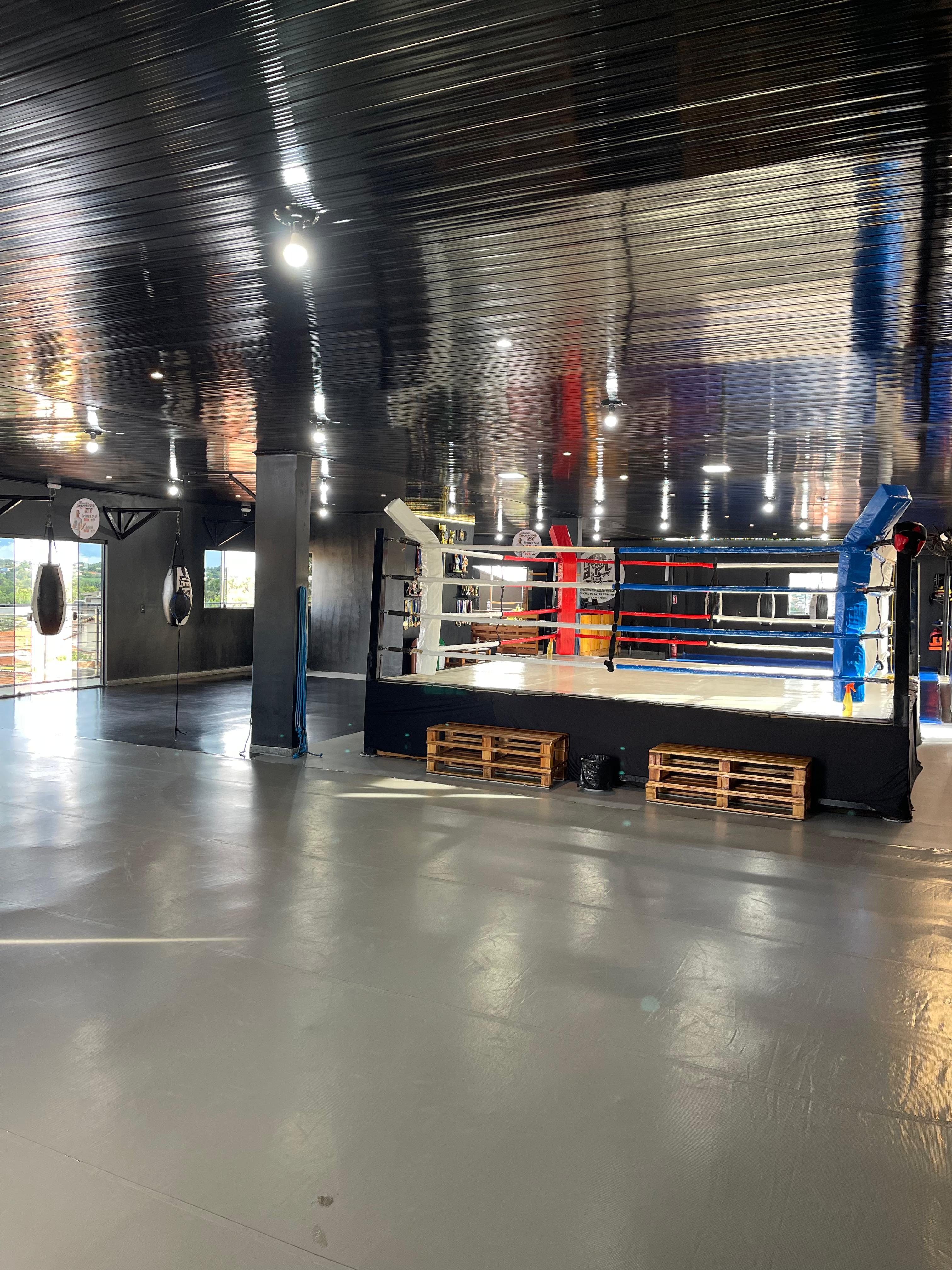 Atletas em aquecimento